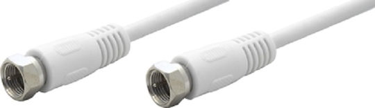 Goobay Satellite Cable F-Connector male - F-Connector male 1.5m (11721)