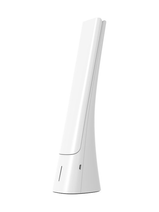 Evivak Rechargeable LED Office Lamp Foldable in White Color