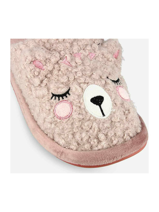 Parex Animal Women's Slippers In Pink Colour 10124105.PI
