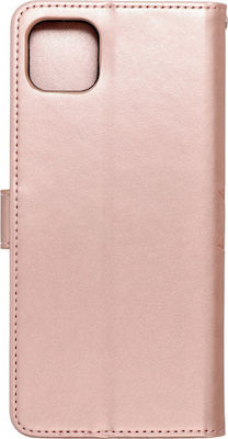 Forcell Mezzo Synthetic Leather Wallet Mandala Rose Gold (Galaxy A22 5G)