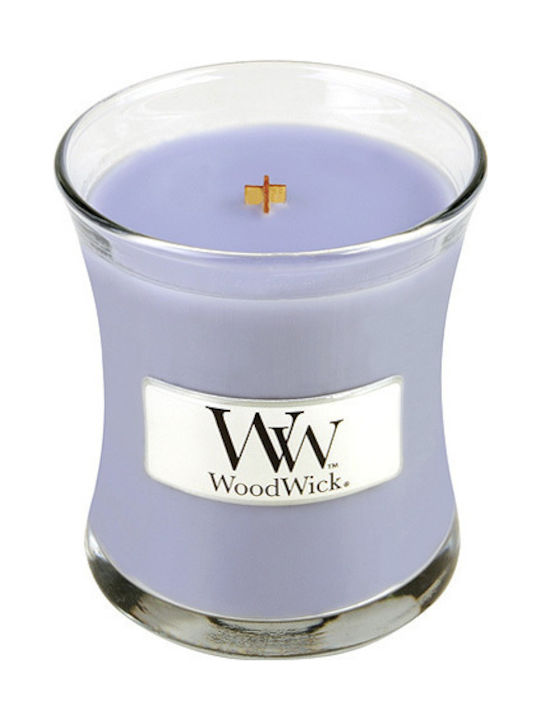 WoodWick Scented Candle Jar with Scent Lavender Spa Purple 275gr 1pcs