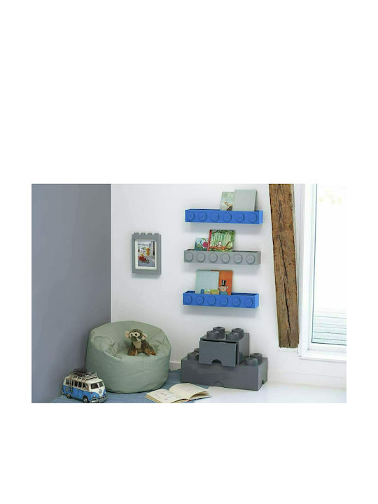 Παιδικό Ράφι Bookcase Τοίχου Grey 47.8x11.5x7.8εκ.