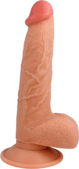 Cyber Silicock Realistic Vibrator cu Telecomandă 4.3cm Carne
