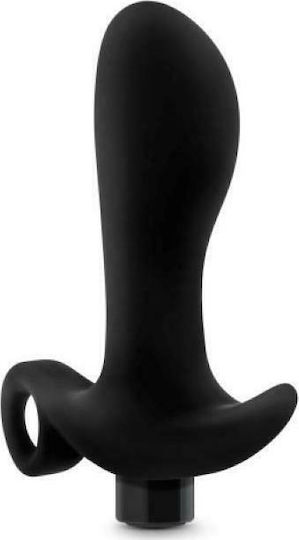 Blush Anal Adventures Platinum Vibrating Prostate Massager 01 Πρωκτική Σφήνα με Δόνηση Μαύρη