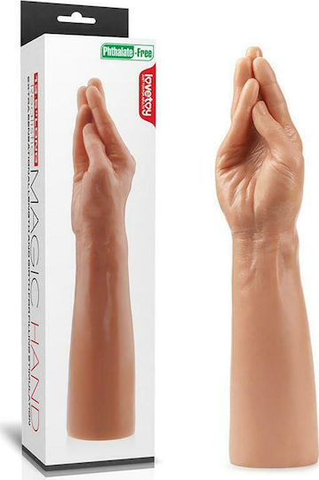 Lovetoy Magic Hand Πρωκτικό Dildo Flesh 36cm