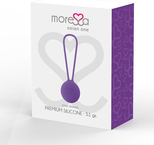 Amoressa Osian One Premium Silicone Κολπικές Μπάλες Μωβ