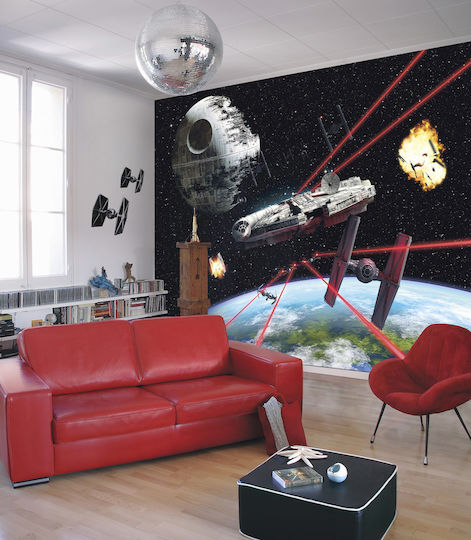 Komar Детски тапет Star Wars Millennium Falcon 8-489 Ш368xВ254бр Komar Детски тапет Star Wars Millennium Falcon 8-489 Ш368xВ254бр