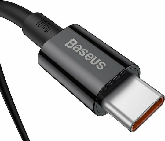 Baseus Superior USB 2.0 Cable USB-C Male - USB-C 100W PD Black 1m CATYS-B01