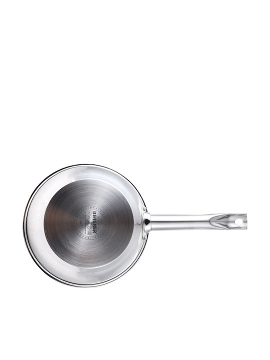 Bergner Gourmet Pan from Stainless Steel with Non-Stick Interior Coating 20cm