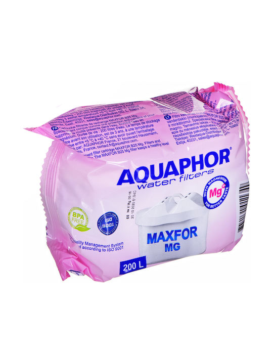 Aquaphor Amethyst Κανάτα Σερβιρίσματος Πλαστική Black με Φίλτρο 2800ml