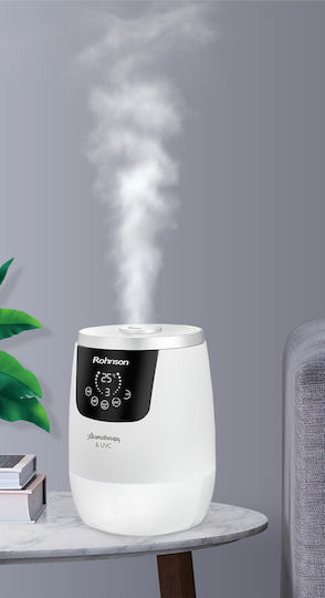 Rohnson Υγραντήρας Υπερήχων 25W για Χώρους 50m²