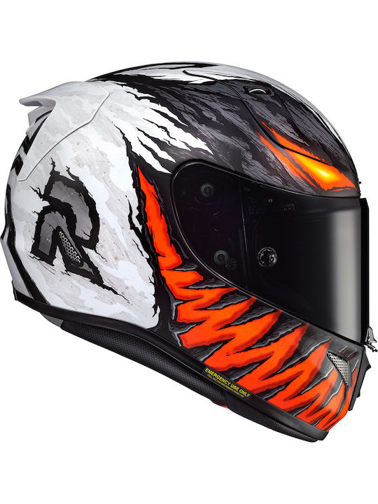 HJC RPHA 11 Marvel Anti-Venom ΜC1SF Motorcycle Helmet Full Face