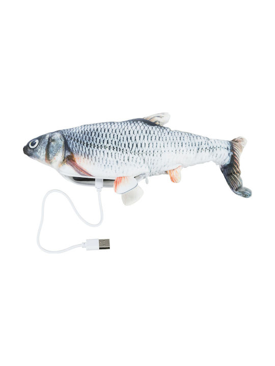 Trixie Wriggle Automatic Cat Toy Moving Fish 30cm.