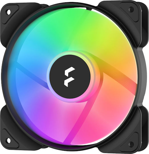 Fractal Design Fractal Design Aspect 12 Schwarz Gehäuselüfter 120mm (2000rpm) mit RGB-Beleuchtung und Verbindung 4-Pin PWM 3 Stück