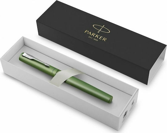 Parker Vector XL Ανταλλακτική Μύτη Πένας Fine 0.7mm Πράσινη από Ατσάλι με Μπλε Μελάνι και με 1 Ανταλλακτικές Μύτες