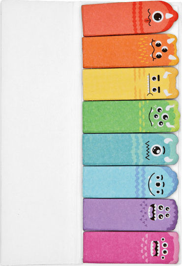 Ooly Monster Pals Sticky Bookmarks 8pcs