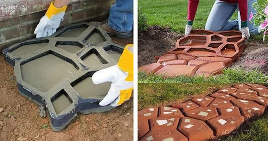 SPM Plastic Mold for Garden Flooring 49x49cm