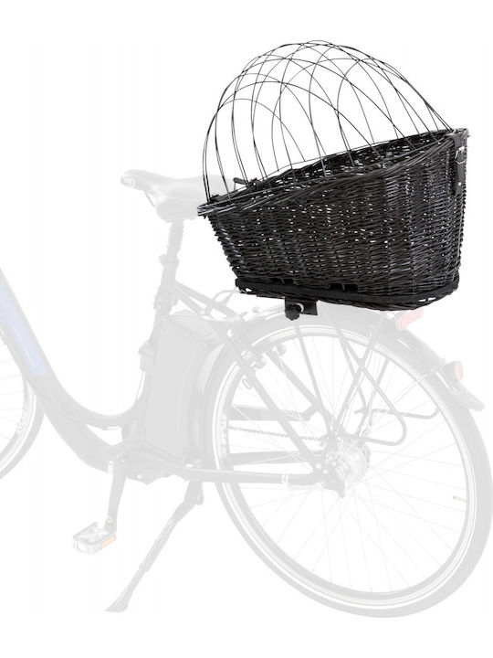 Trixie 13117 Bicycle Basket Plastic Black