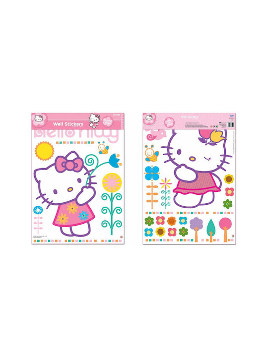 Ango Παιδικό Διακοσμητικό Αυτοκόλλητο Τοίχου Hello Kitty XL Ango Παιδικό Διακοσμητικό Αυτοκόλλητο Τοίχου Hello Kitty XL