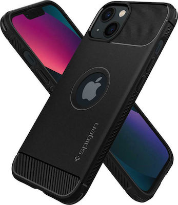 Spigen Rugged Armor Silicone Back Cover Black (iPhone 13 mini)