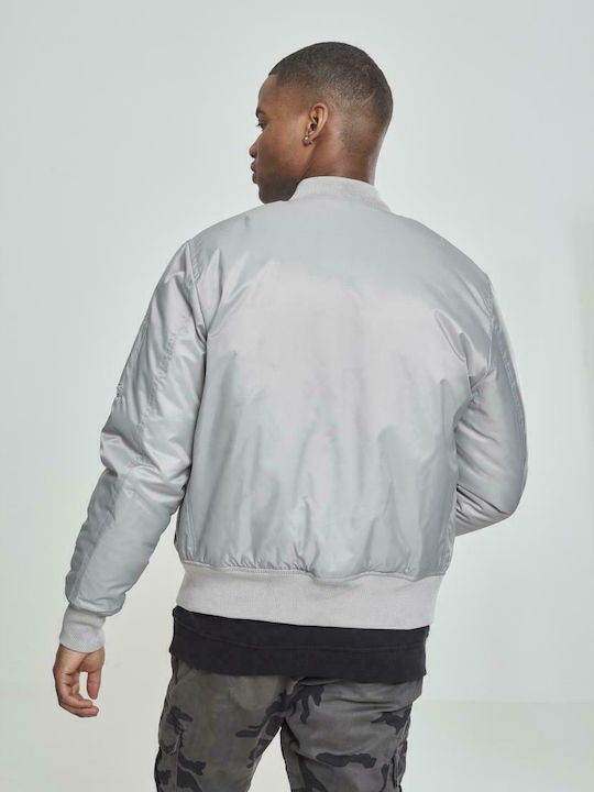 Urban Classics Ανδρικό Μπουφάν Bomber Heather Grey