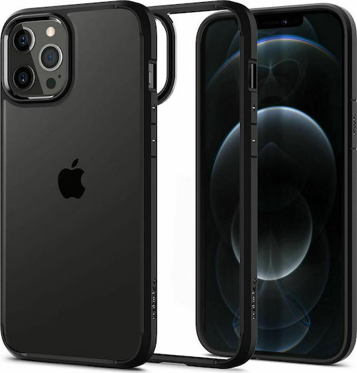 Spigen Ultra Hybrid Back Cover Πλαστικό 2mm Matte Black (iPhone 13 Pro)