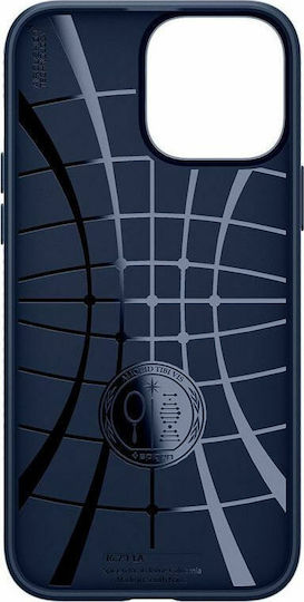 Spigen Liquid Air Back Cover Silicone Navy Blue (iPhone 13 Pro Max)