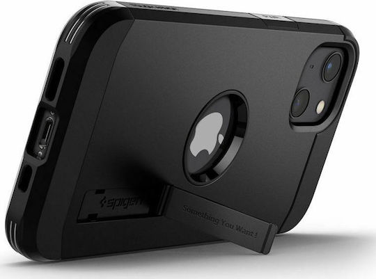 Spigen Tough Armor Back Cover Πλαστικό / Σιλικόνης 2mm Μαύρο (iPhone 13 mini)