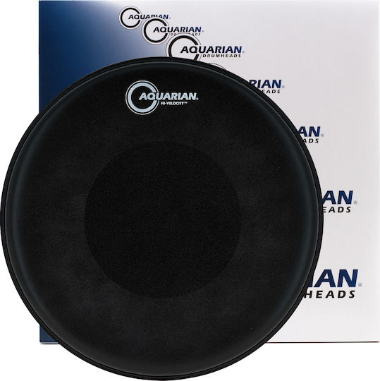 Aquarian Hi-Velocity Black Texture Coated Drumhead für Schlagzeug 13"