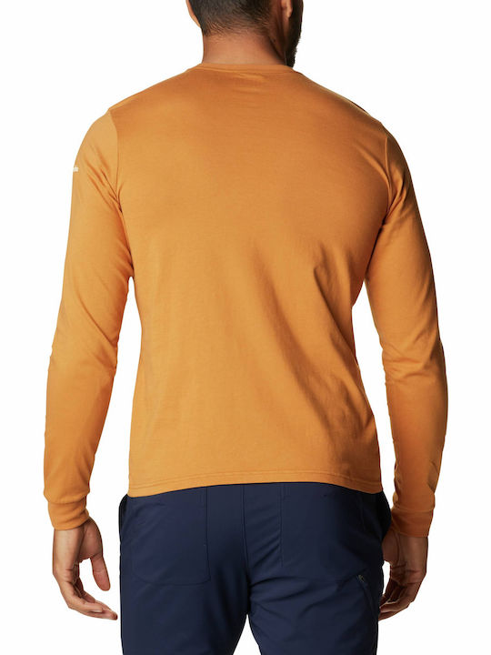 Columbia Herren Langarmshirt Orange