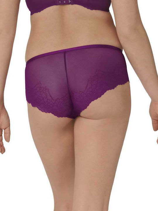 Mirage Spotlight Femeie Boxer cu Dantelă Violet