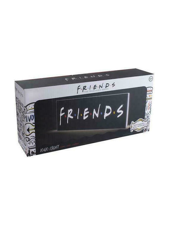 Paladone Led Παιδικό Διακοσμητικό Φωτιστικό Friends Μαύρο 30x12x7εκ.