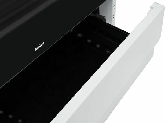 Amica 510GEH3.33ZpTaDpA(W) Cooker 65lt W50cm. White