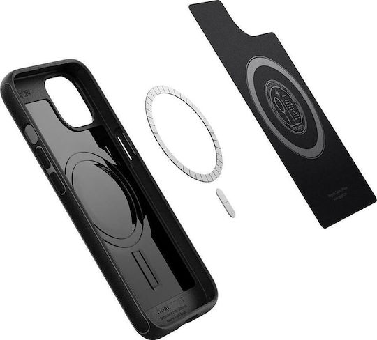 Spigen Mag Armor Back Cover Σιλικόνης 0.3mm Μαύρο (iPhone 13)