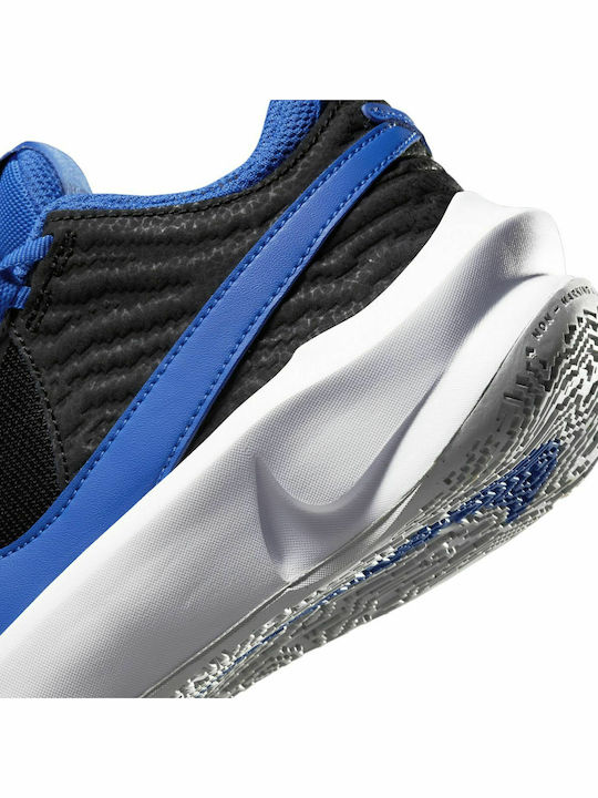 Hustle Team Hustle 10 Kids Sports Shoes Basketball with Laces Blue