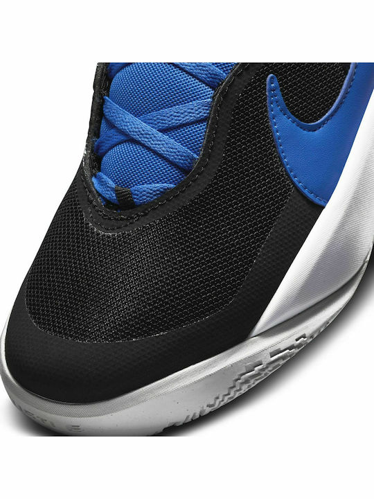 Hustle Team Hustle 10 Kids Sports Shoes Basketball with Laces Blue