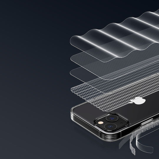 Ugreen Protective Fusion Back Cover Σιλικόνης / Πλαστικό με Λουράκι Μαύρο (iPhone 13 Pro)