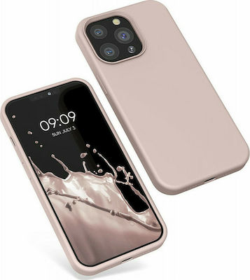 KWmobile Rubberized Back Cover Σιλικόνης Dusty Pink (iPhone 13 Pro)