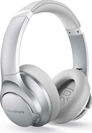 Soundcore by Anker Life Q20 Kabellose / Verkabelte Über Ohr Kopfhörer mit 40 Stunden Wiedergabezeit Silber