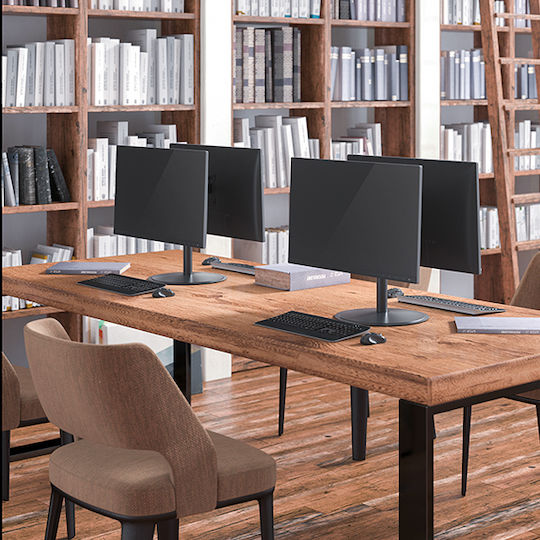 LogiLink Стойка за 2 Монитори до 32" с Рамо Черна (BP0111)