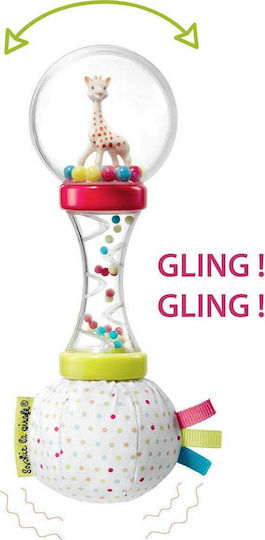 Sophie La Girafe Roll & Crawling Toys Sensory Awakening Gift Set made of Fabric with Sounds for 3++ Months