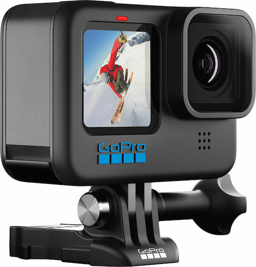 GoPro Hero10 Black Cameră de Acțiune 5K cu Ecran Tactil 2.27" și Wi-Fi Neagră