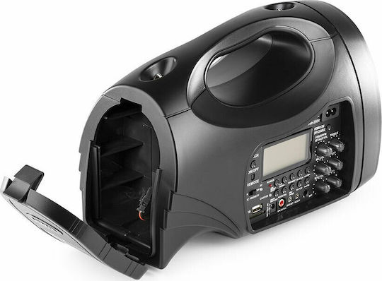 ST016 178.872 Αυτοενισχυόμενο Ηχείο PA 130W με Woofer 6.5" 32x18x21.5εκ.