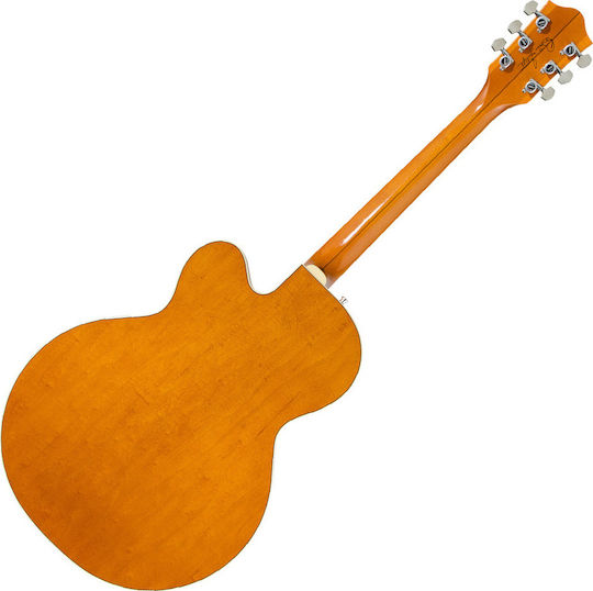 Gretsch G6120T-BSSMK 59 Ηλεκτρική Κιθάρα Semiacoustic με HH Διάταξη Μαγνητών Πορτοκαλί με Θήκη