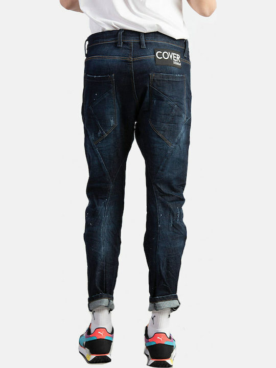 Namos Q3475 Ανδρικό Παντελόνι Τζιν Ελαστικό με Skinny Εφαρμογή Navy Μπλε