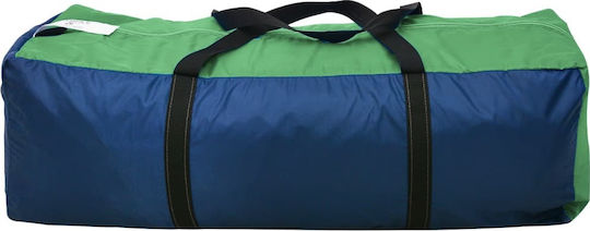 vidaXL Summer Camping Tent Tunnel with Double Cloth for 6 People 576x235x150cm