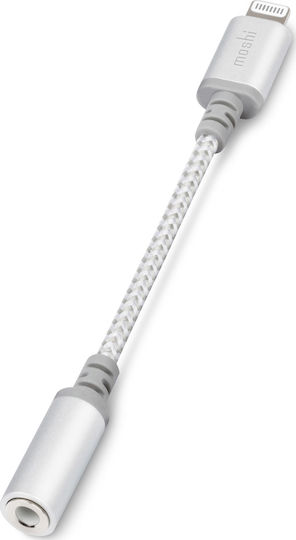 Moshi Integra Μετατροπέας Lightning male σε 3.5mm female Ασημί 1τμχ