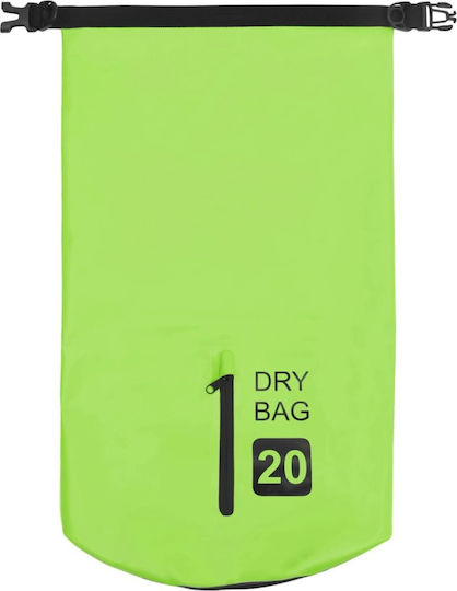 vidaXL Waterproof Backpack 20L Green
