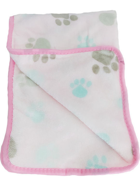Forcats No2 Bettdecke für Hunde Rosa 76x104cm.