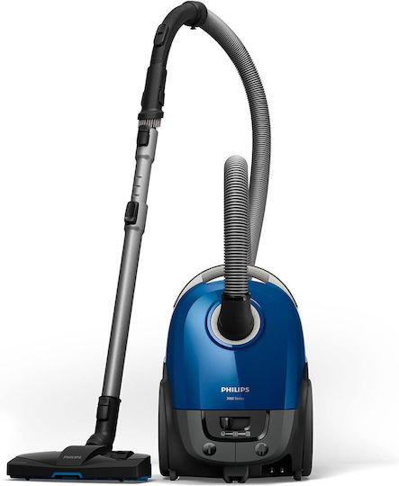 Philips Vacuum Cleaner 900W Bagged 3lt Blue